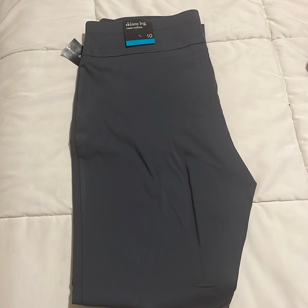 Alfani skinny gray trousers